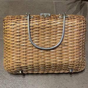 Vintage woven purse.